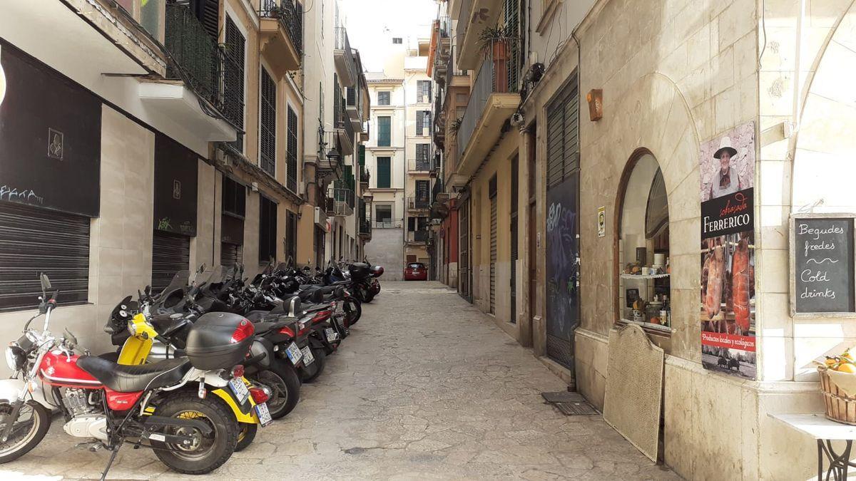 La calle Fideus, una de las últimas que ha peatonalizado el Ayuntamiento.