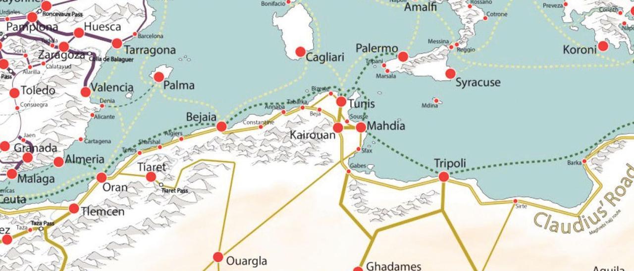 La provincia en el gran mapa de la Edad Media - Información