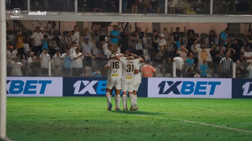 La increíble asistencia de Neymar en el primer gol de Santos FC