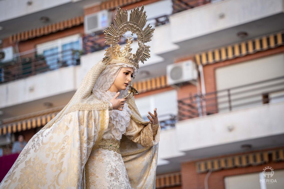 Fotogalería | Mérida despide su Semana Santa con el júbilo del Resucitado Fotogalería | Mérida despide su Semana Santa con el júbilo del Resucitado