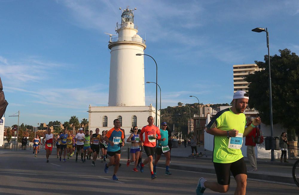 Las mejores imágenes de la Maratón de Málaga 2018