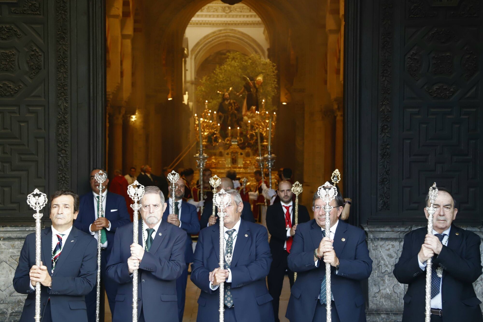 La procesión de la Hermandad del Huerto, en imágenes