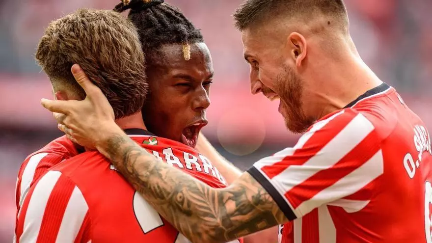 San Mamés deja KO a un Atlético de Madrid desacertado