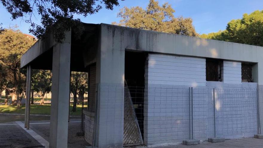 Uno de los kioskos del Jardí del Túria se convertirá en baños