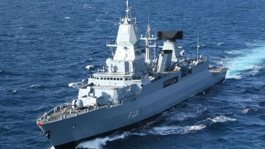 Fregatte Hamburg nimmt im Auftrag der Nato Kurs auf Palma