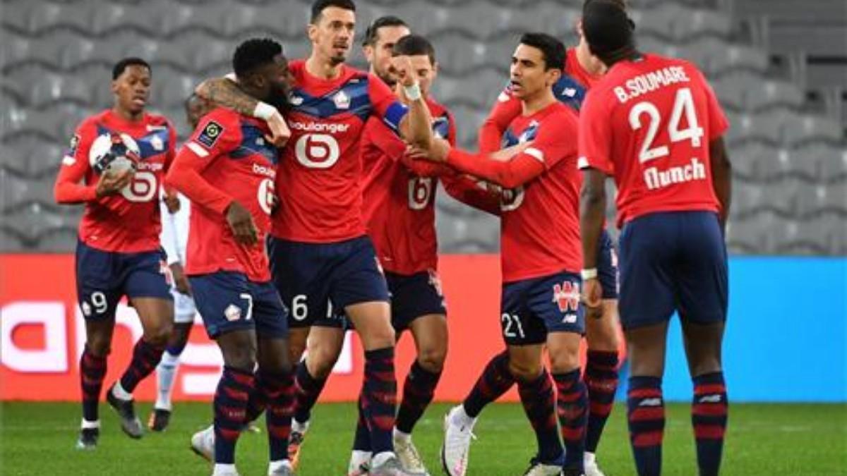 El Lille ganó en el último minuto