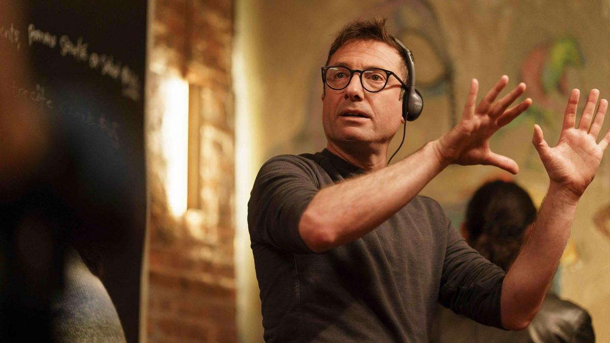 Jacob Tierney en un momento del rodaje de 'Más que rivales'