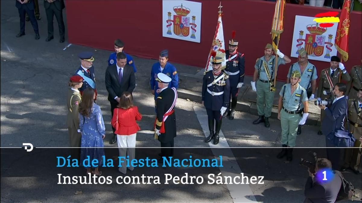 TVE no ocultó los insultos a Sánchez
