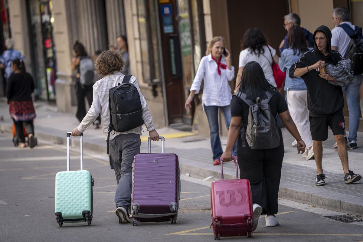 Turistes, en una imatge d'arxiu.