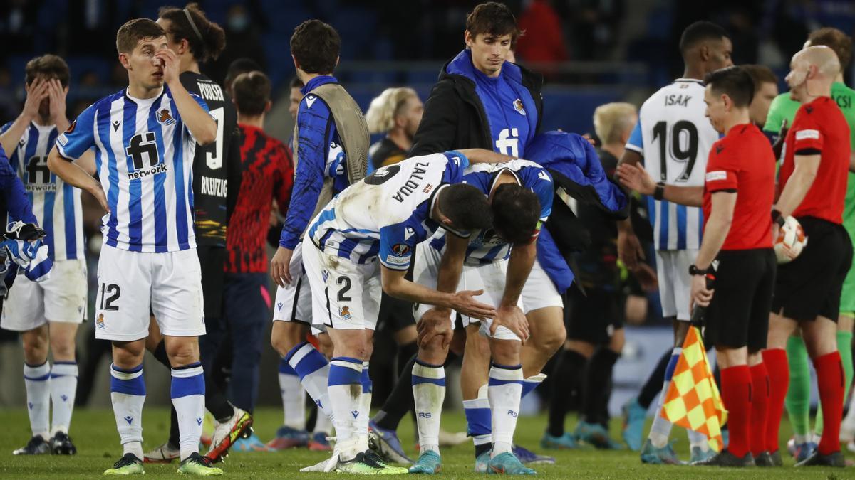 La Real Sociedad lamenta la eliminación europea.