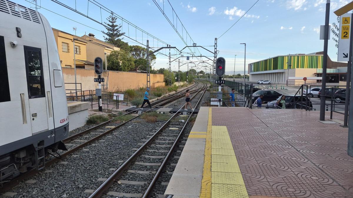 Estación de FGV en l'Eliana.