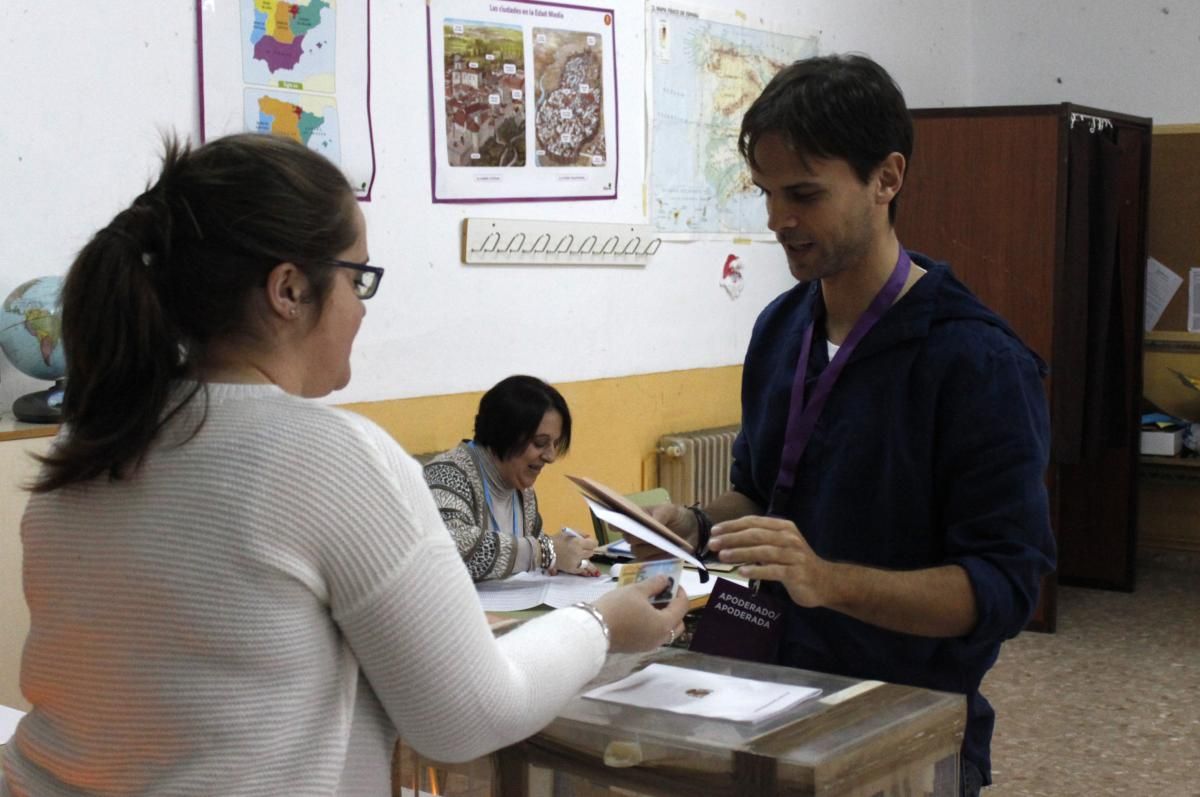 La jornada electoral en imágenes