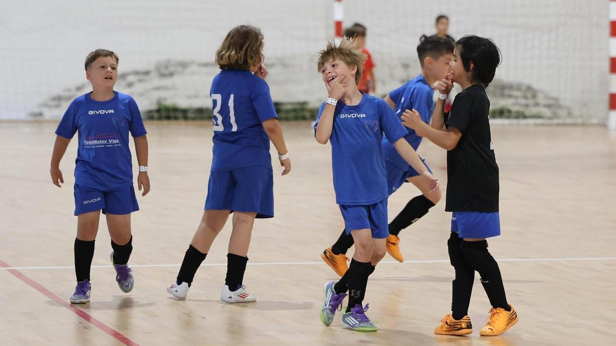 Un partido de la actual edición de la Vigo Cup.