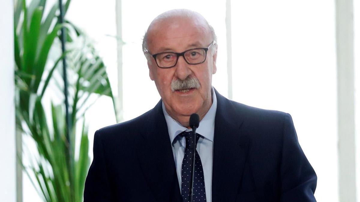 El exseleccionador de España Vicente Del Bosque