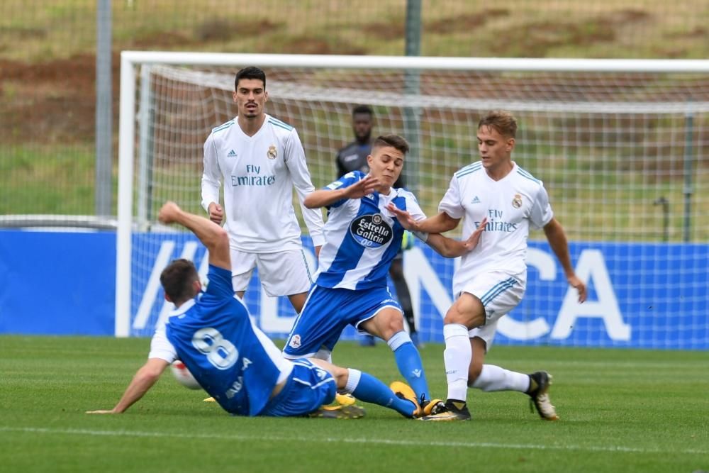 El se impone por 3-0 al Castilla en un partido que encarriló a los 20 minutos con los goles de Borja Galán, Uxío y Pinchi.