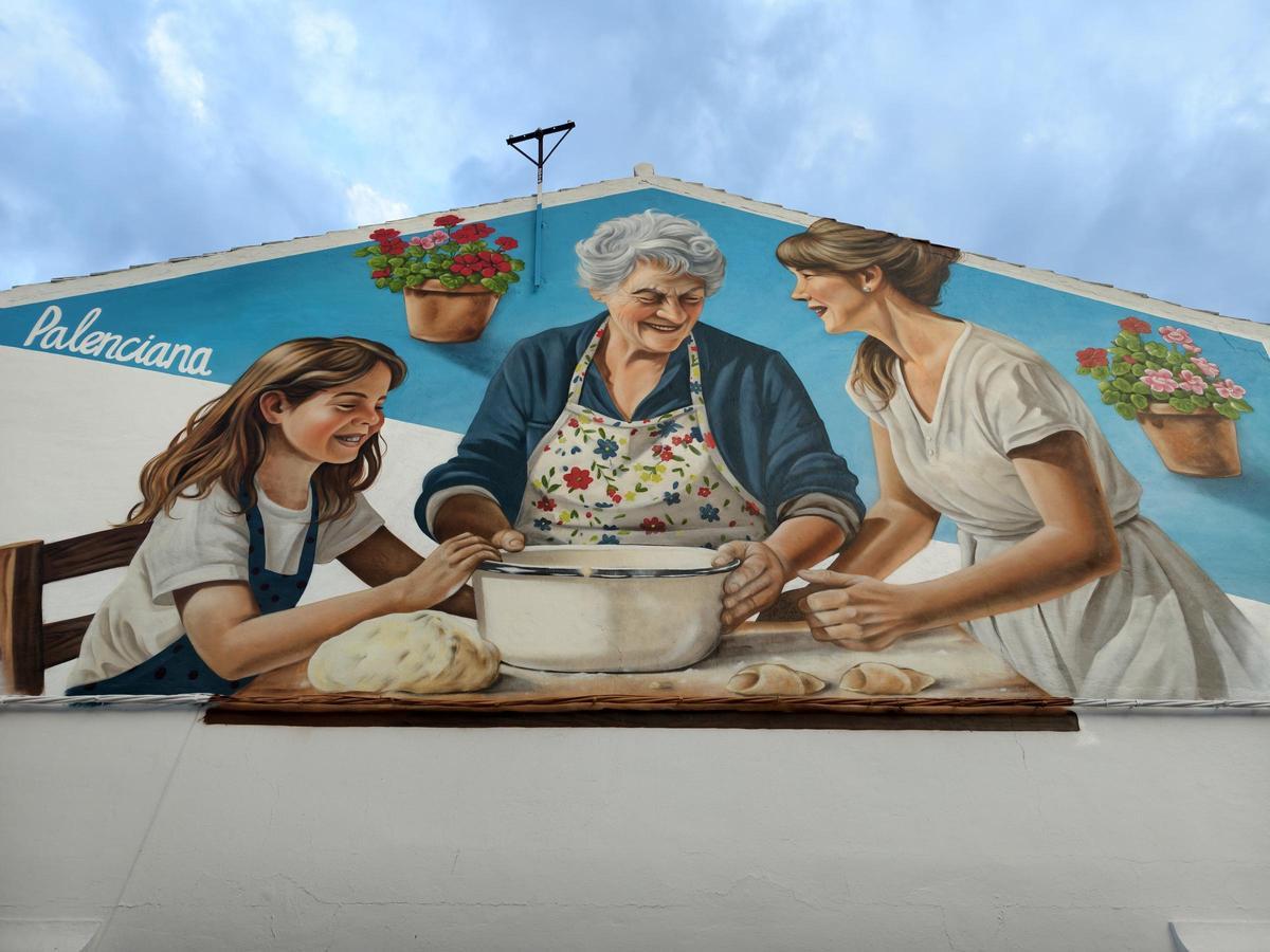 Mural en Palenciana