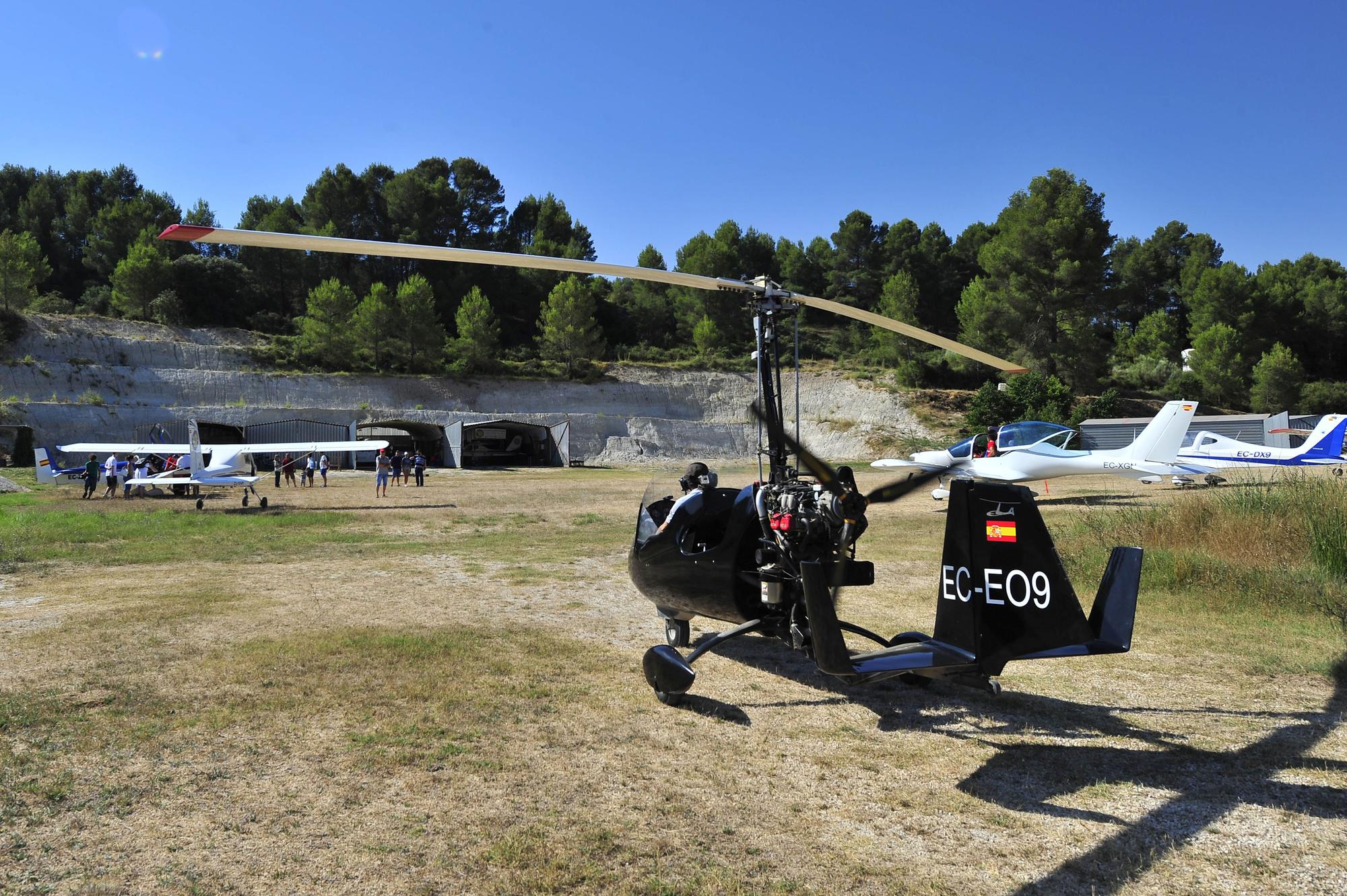 Pilotos en guardia contra los incendios