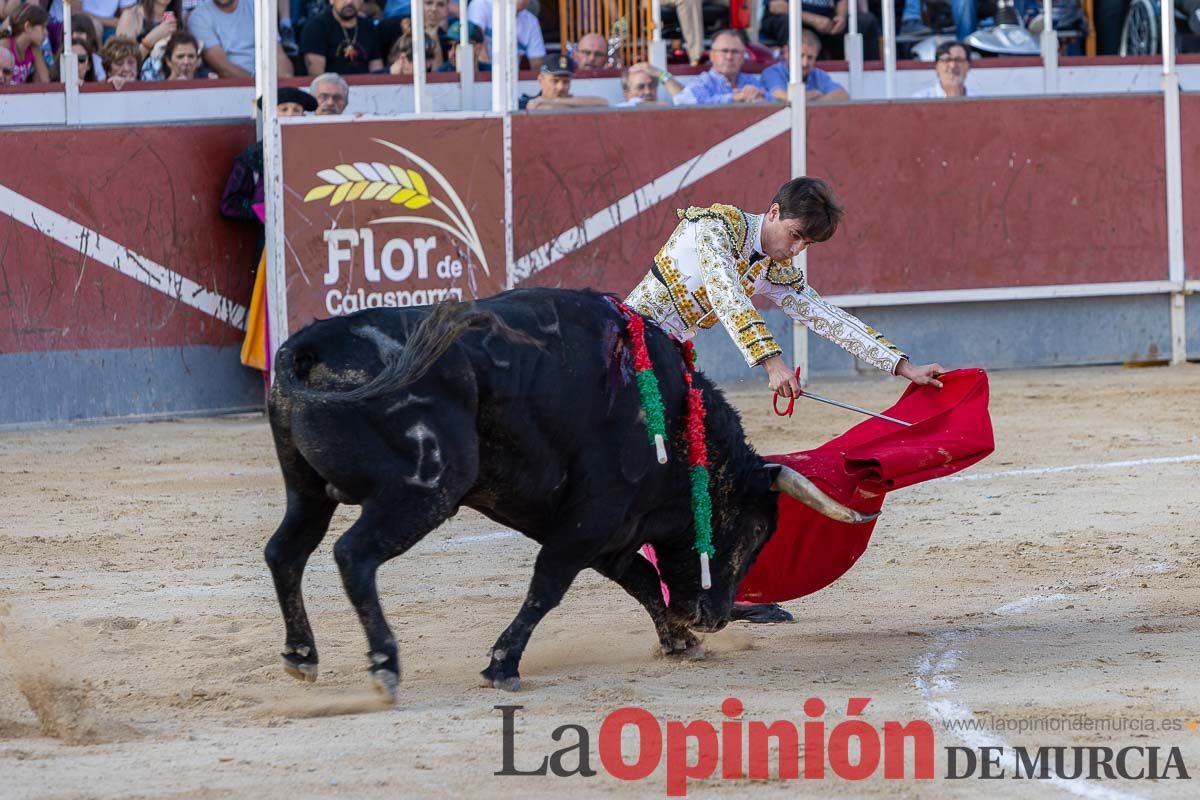 Quinta novillada Feria Taurina del Arroz en Calasparra (Marcos Linares, Diego Bastos y Tristán Barroso)