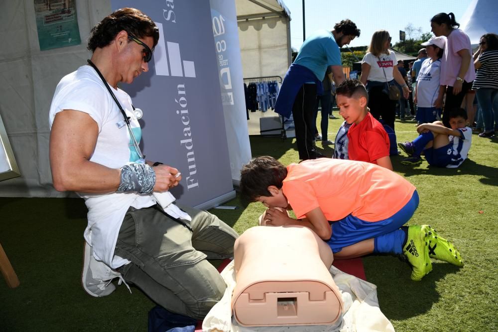 Torneo en Abegondo de equipos benxamín e prebenxamín