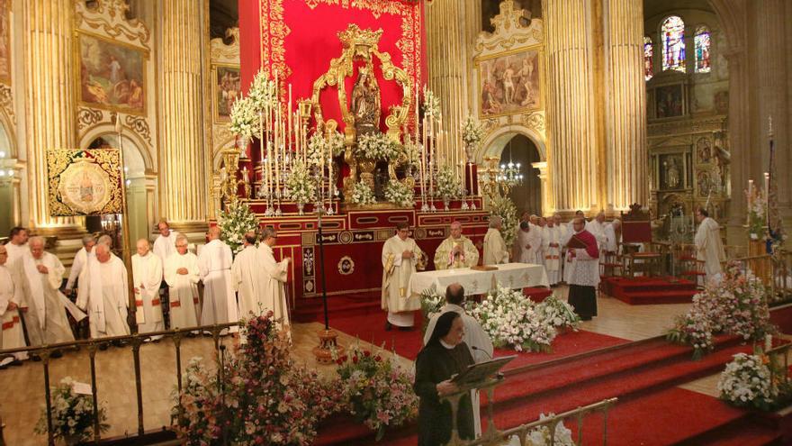 La Virgen de la Victoria está todavía en la Catedral.