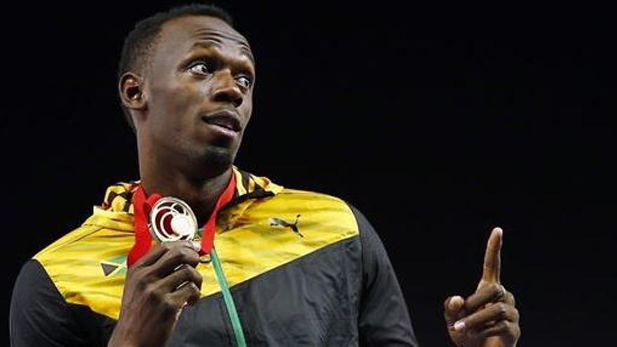 Bolt encabeza el equipo olímpico jamaicano.