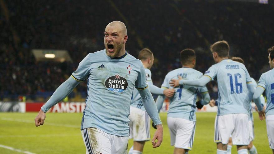 John Guidetti no está teniendo protagonismo en el Celta, aunque por el momento el conjunto gallego no tiene decidido dejarle salir.