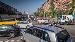 Barcelona comença obres per reduir accidents i posar un radar a l’encreuament amb més xocs de vehicles