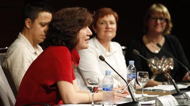 Ana Costa, César Cofrade, Ana María Solano y Minaya Benavente.