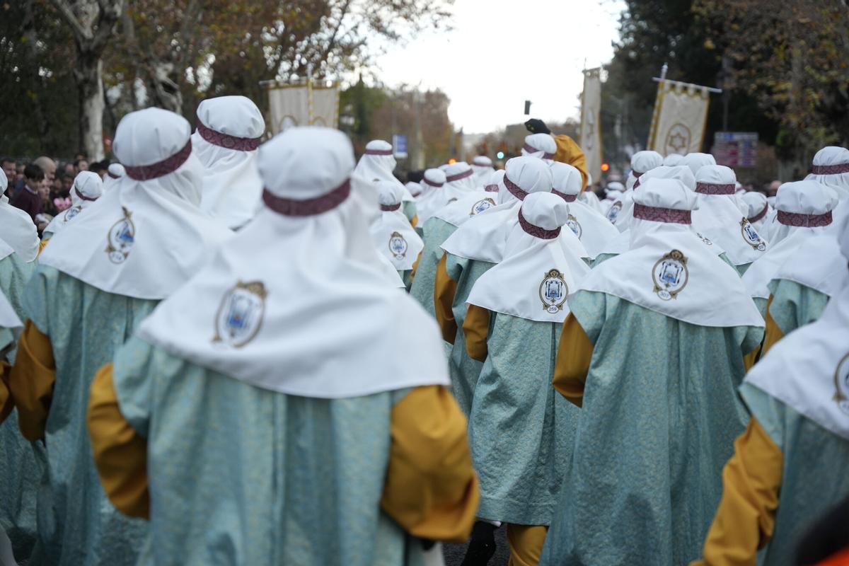 Beduinos en la Cabalgata de Reyes Magos, a 5 de enero de 2026 en Sevilla.
