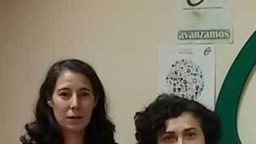 Susana Rodríguez Luzuriaga y María del Carmen Canga.