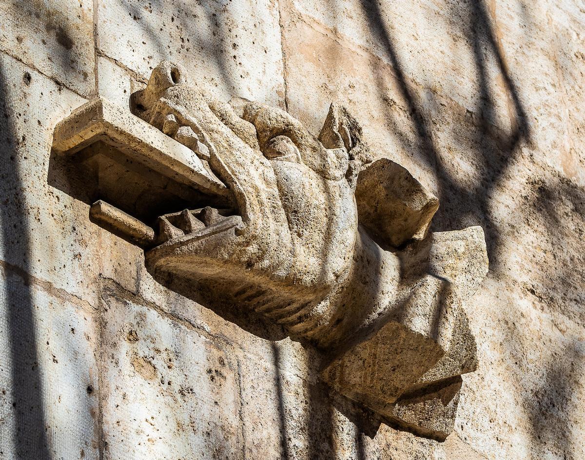 El dragón de la Llotja de València.