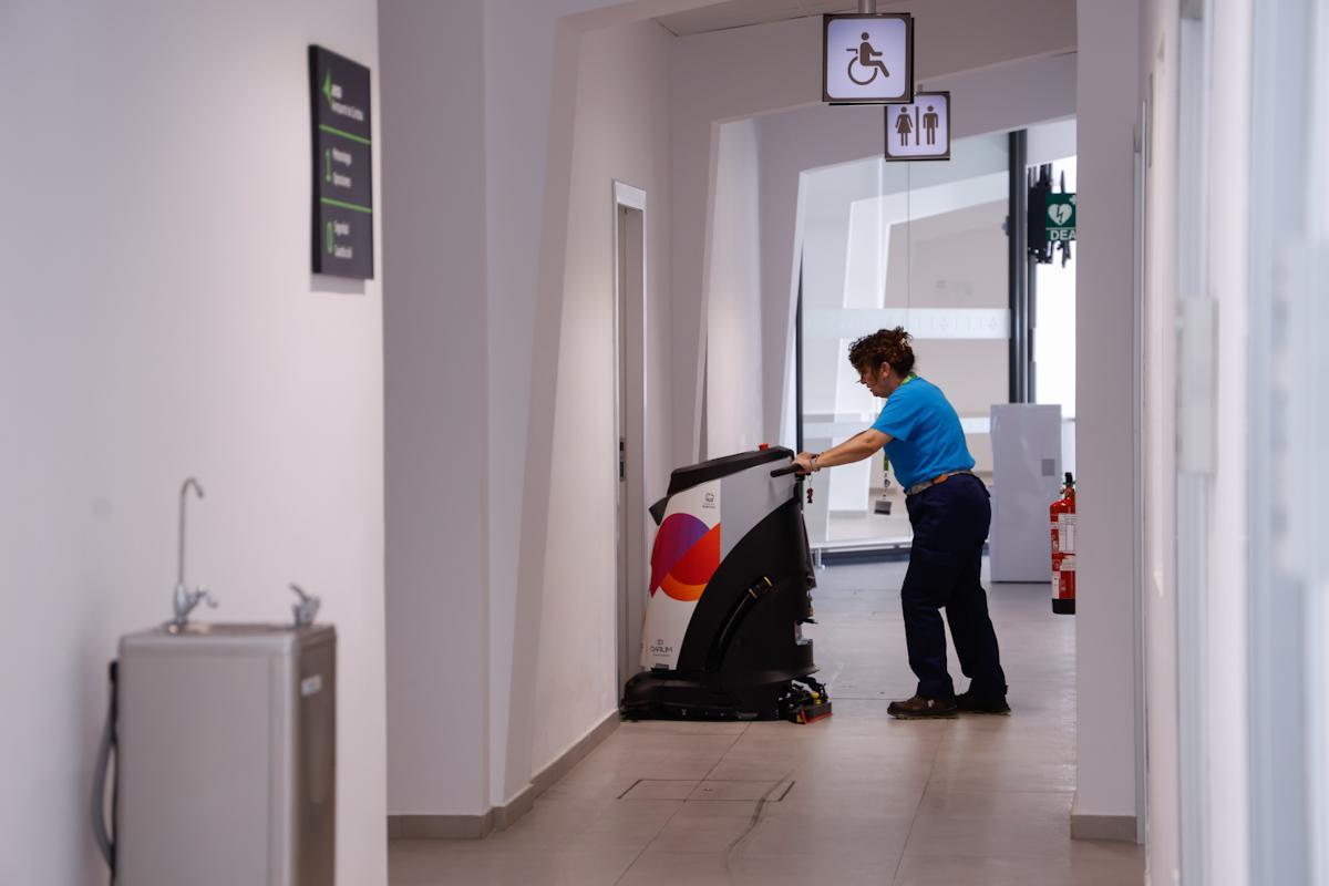 El aeropuerto de Córdoba, desde dentro