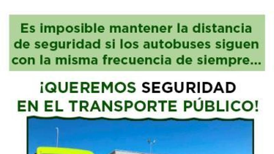 Alumnos de la UEx reclaman el triple de autobuses al campus