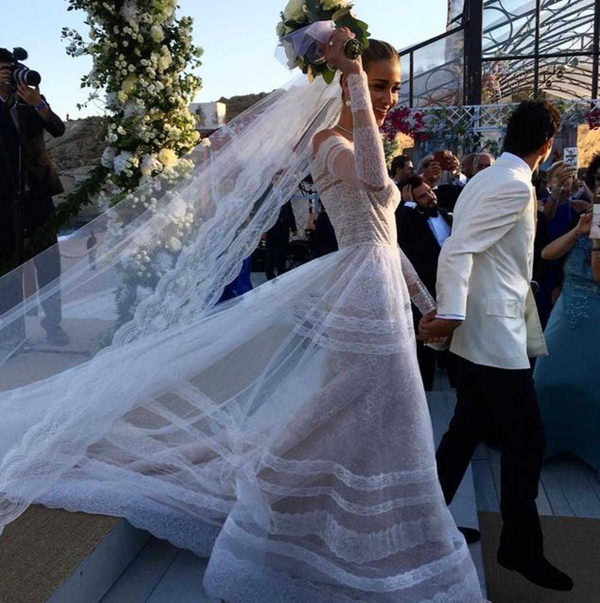 La boda de Ana Beatriz Barros: la novia y su precioso diseño de Valentino