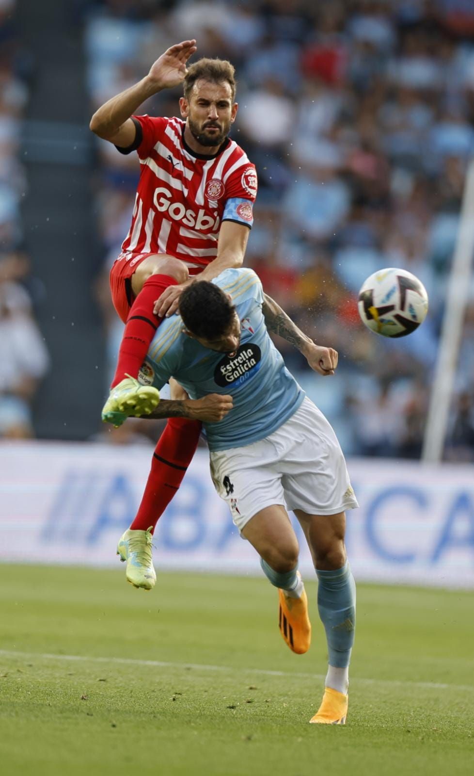 El Celta-Girona, en imágenes