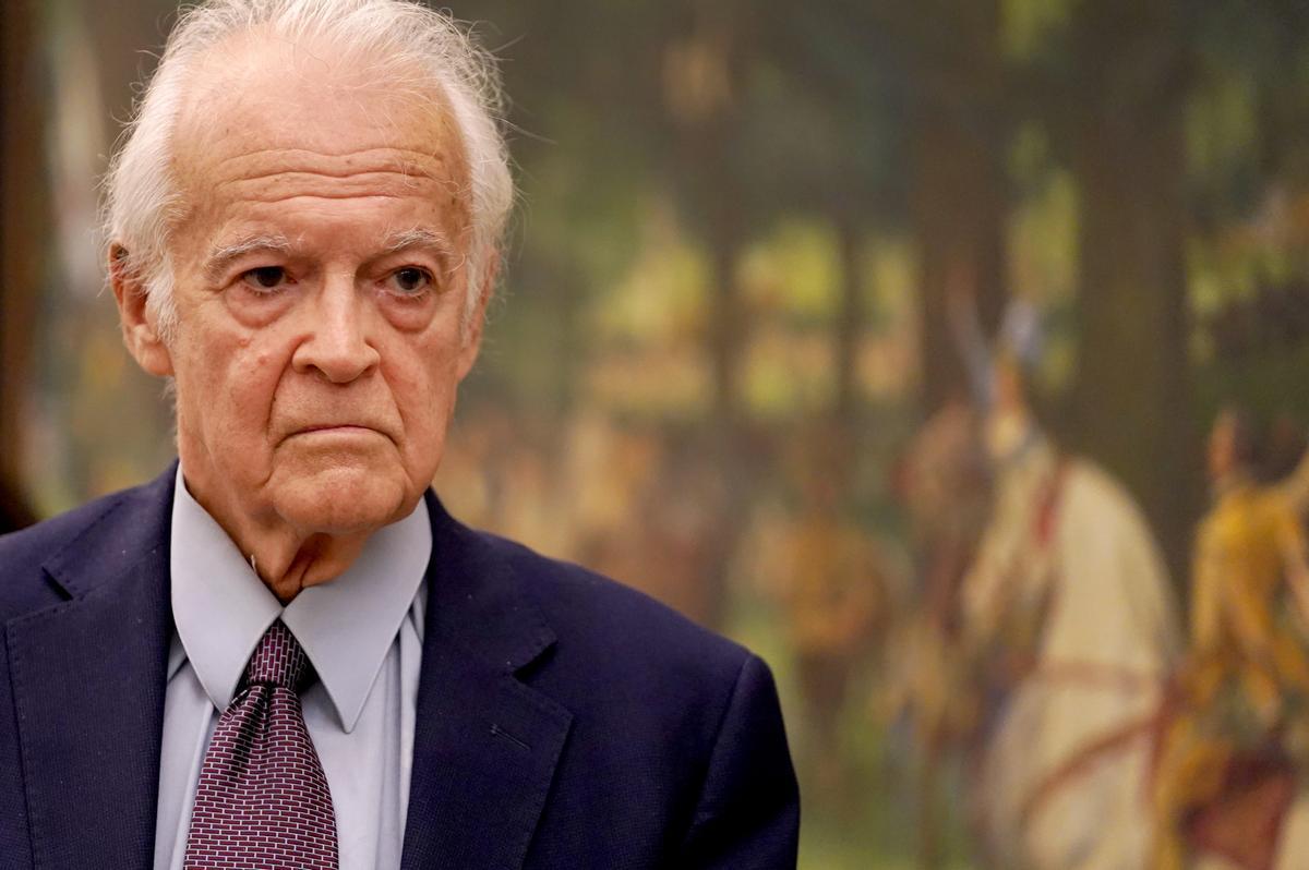 El presidente de honor del Instituto Moll, Matías Díaz Padrón.