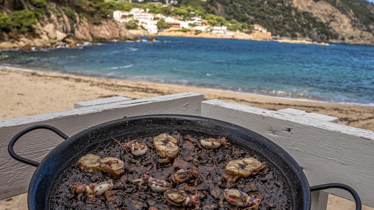 Arroz marinero del restaurante Toc al Mar (Begur, Girona)