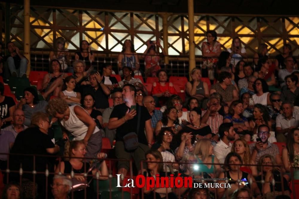 Isabel Pantoja, en la Plaza de Toros de Murcia.