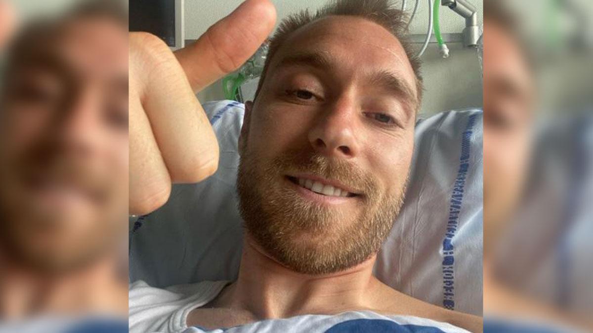 Christian Eriksen, des de l’hospital: «Em sento bé»