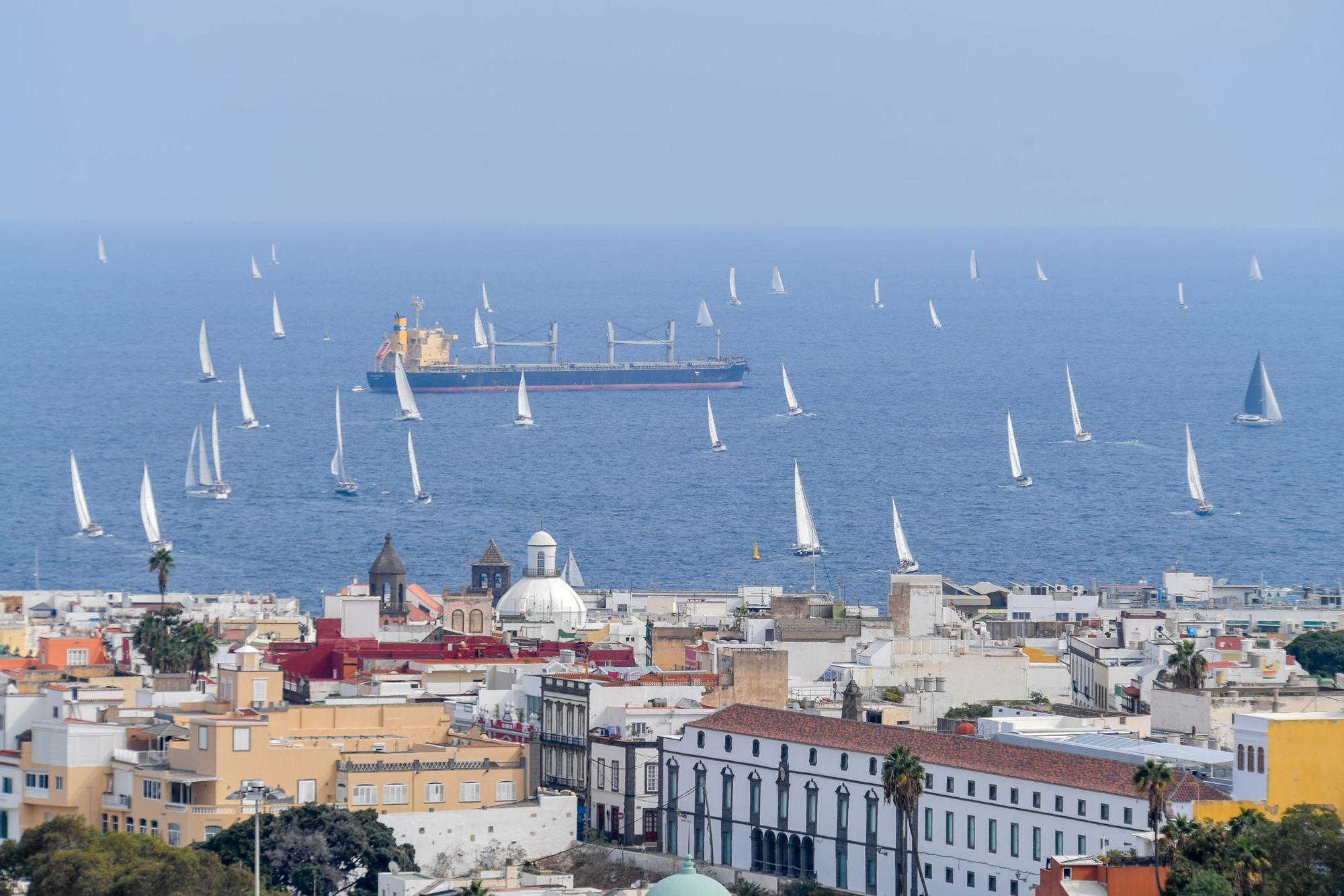 Salida de la regata ARC 2021 de Las Palmas de Gran Canaria