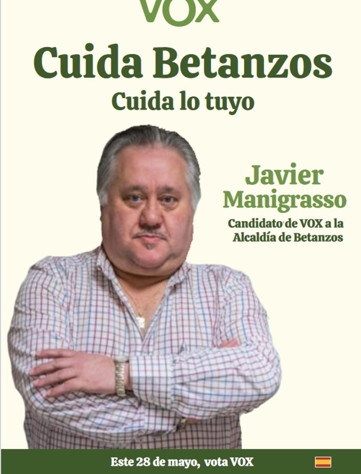 Cartel de Javier Manigrasso