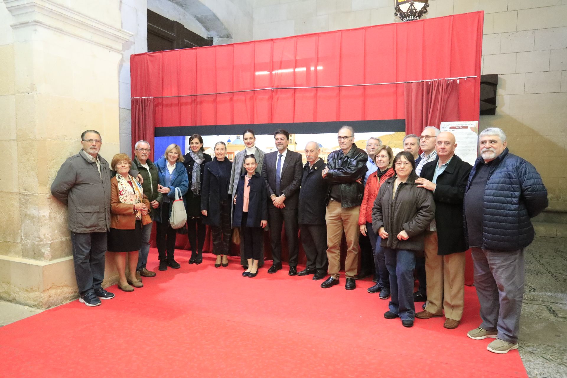 Inauguración del Belén en el Ayuntamiento de Alicante