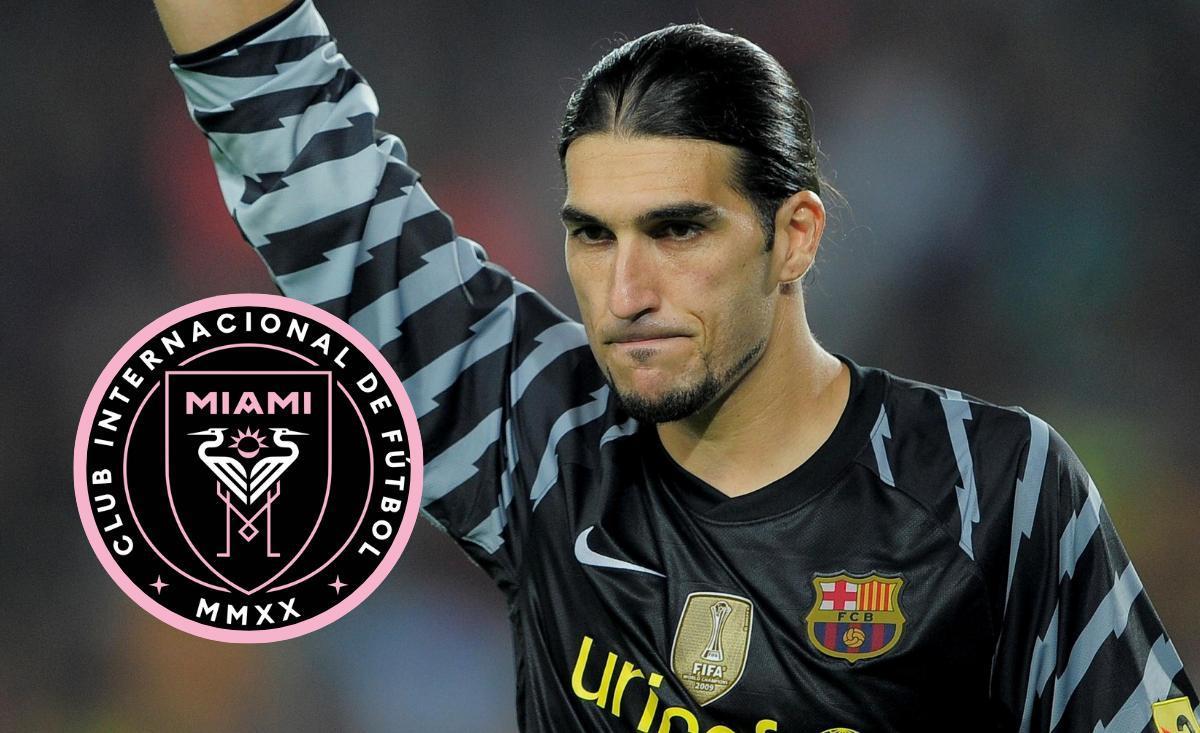 La visita de Pinto al Inter de Miami.
