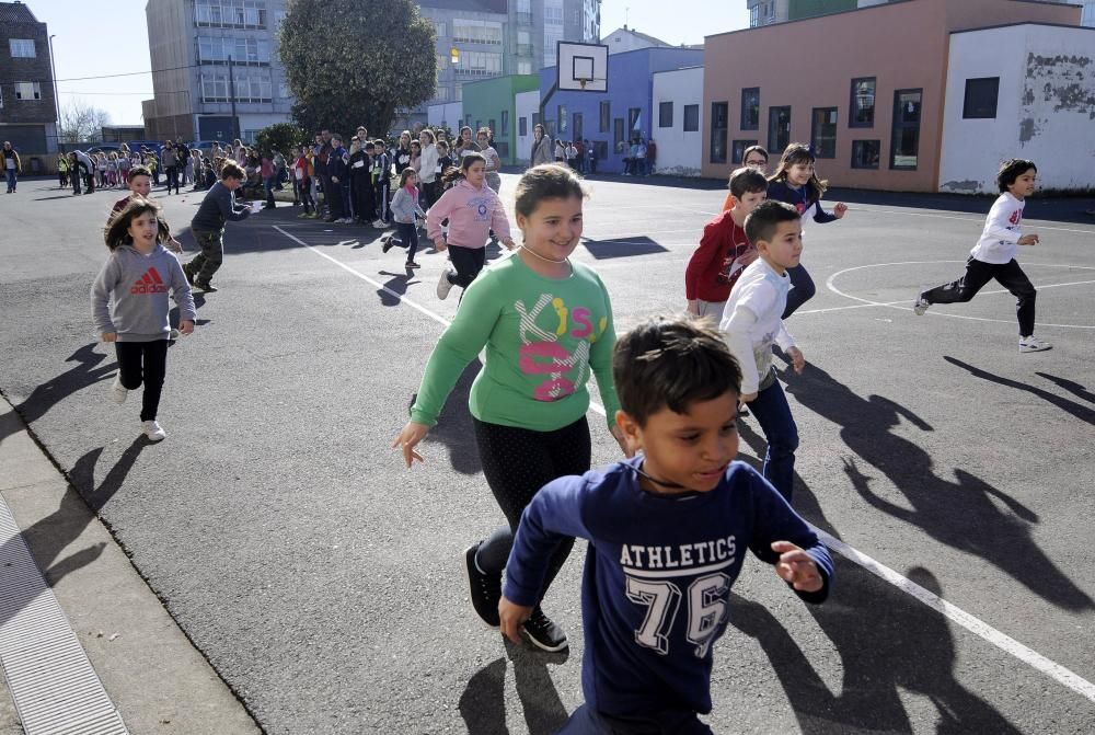 Carrera solidaria por el Sáhara CEIP de Silleda