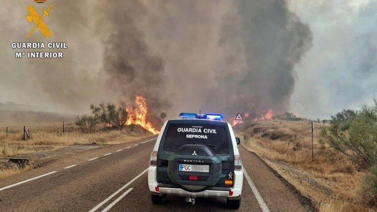 Un detenido por provocar varios incendios en la Sierra de Gredos (Ávila)