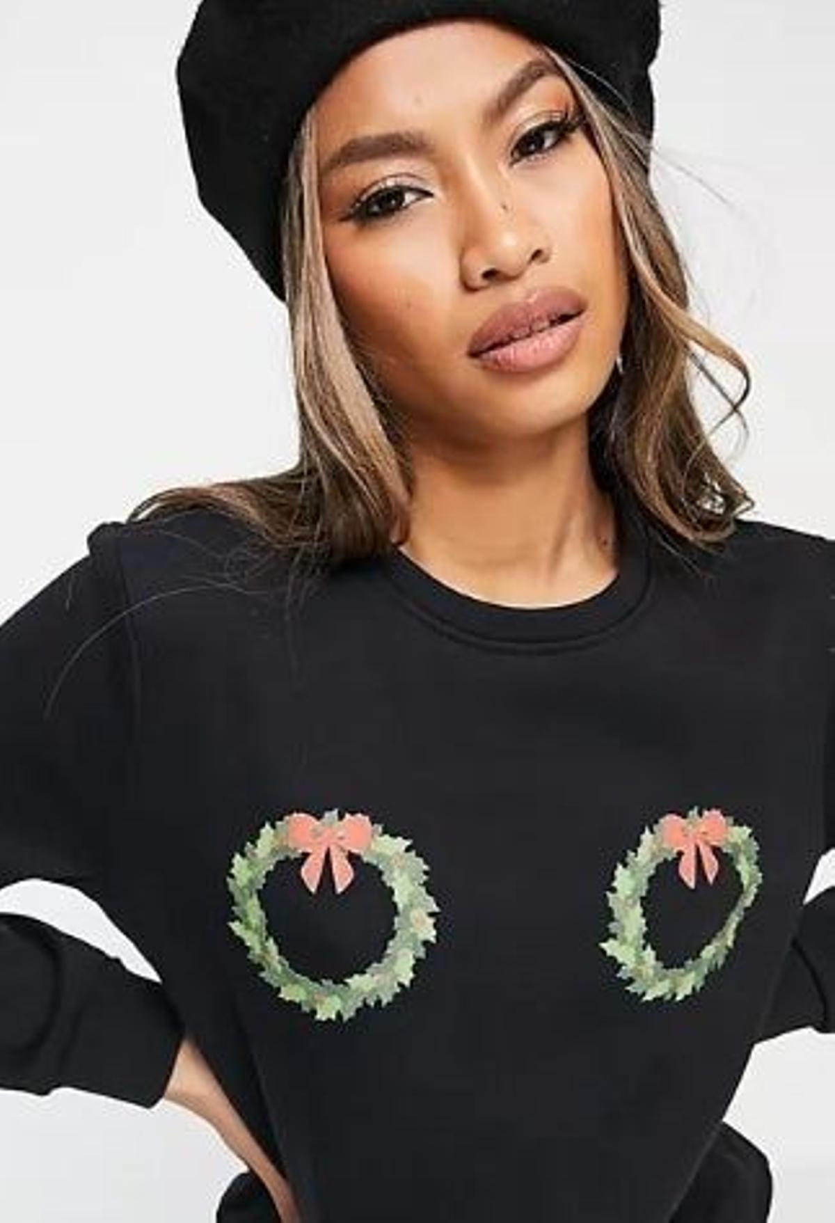 Jersey sudadera navideño de ASOS (Precio: 27,99 euros)