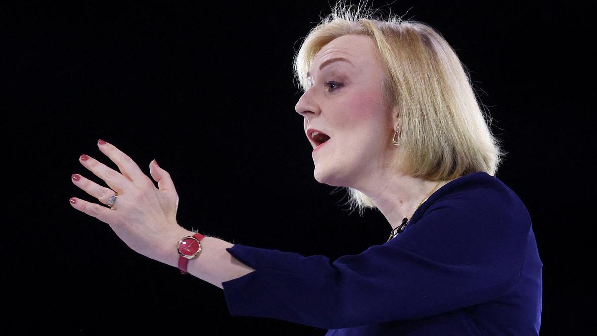 Liz Turss, durante un acto de las primarias del Partido Conservador en Londres, el pasado 31 de agosto.