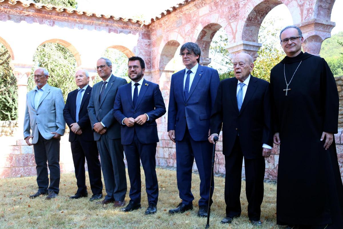 Puigdemont participa amb Aragonès, Torra, Montilla i Pujol en l’homenatge a Pau Casals a la Catalunya Nord