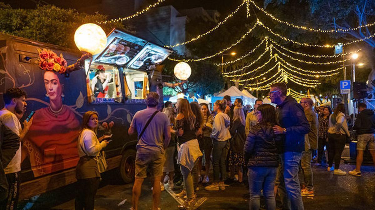 Una edición anterior del Burger Fest, en La Laguna.