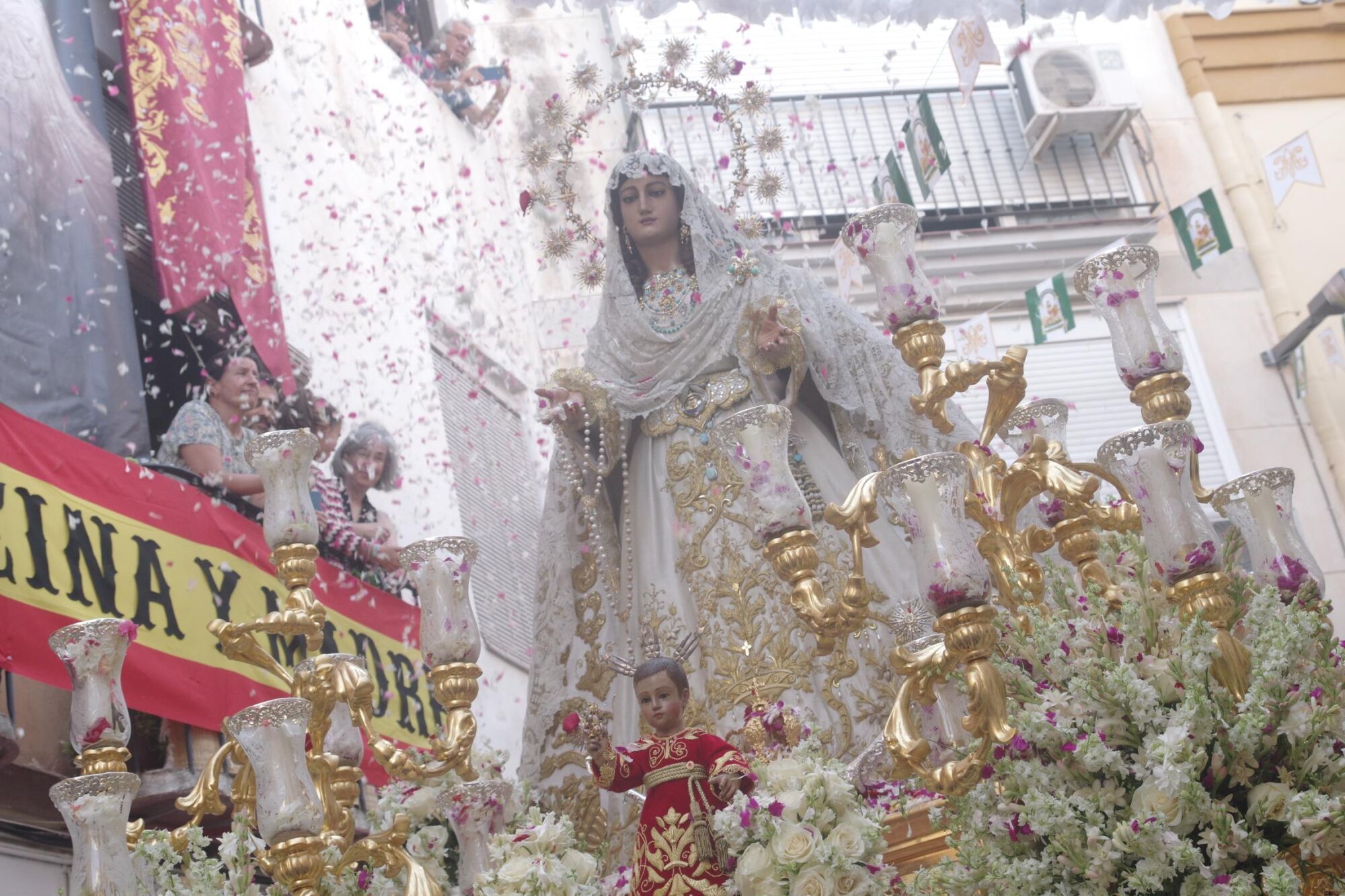 Procesión de Pentecostés de la Virgen del Rocío por la Victoria, 2025